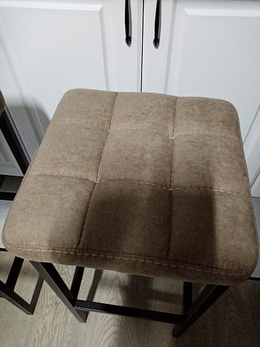 Барный стул Лофт линкольн белый / белый матовый фото покупателя 144