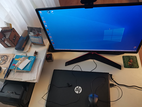 Компьютерный стол Джаз-24 правый дуб сонома фото покупателя 168