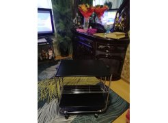 Столик сервировочный SC-5119 складной черный фото покупателя 28