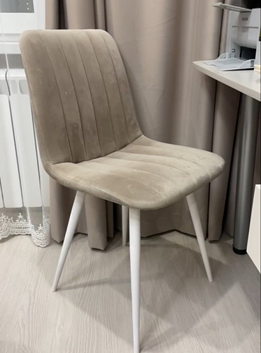 Стул на металлокаркасе Дани 01 кирпичный фото покупателя 8