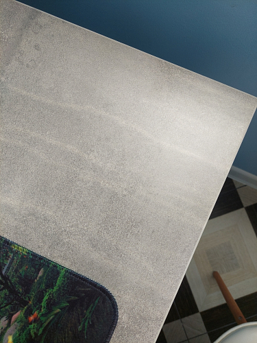 Стол Лота Лофт 120 32 мм бетон / черный матовый фото покупателя 43