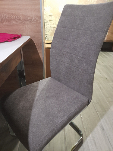 Стул Basit light grey fabric фото покупателя 80