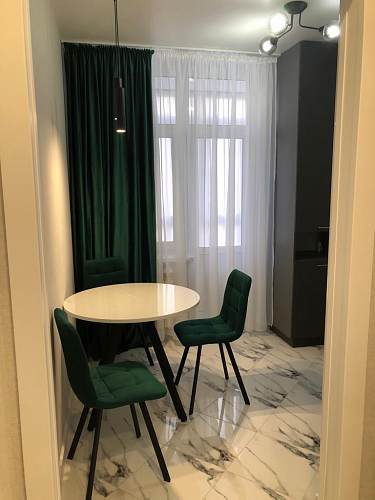 Комплект стульев Чилли 4 шт темно-серый / черный фото покупателя 86