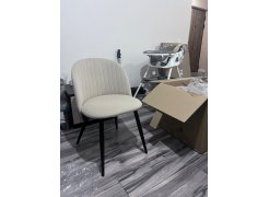 Стул на металлокаркасе Gabi 1 gray / black фото покупателя 612