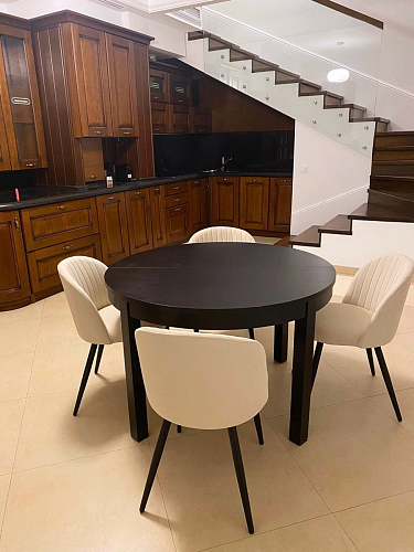 Стул на металлокаркасе Gabi gray / black фото покупателя 3