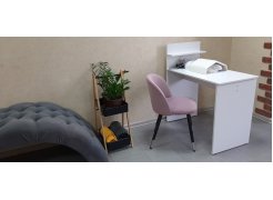 Стул на металлокаркасе Gabi 1 light purple / black фото покупателя 40