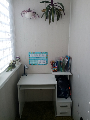 Стол компьютерный Джаз-24 правый белый фото покупателя 80