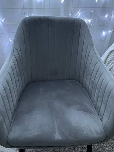 Стул на металлокаркасе Slam dark beige фото покупателя 38