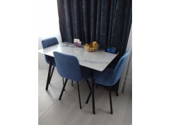 Стул на металлокаркасе Чилли светло-серый / черный фото покупателя 267