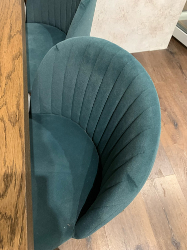 Стул на металлокаркасе Gabi 1 темно-серый / черный фото покупателя 101