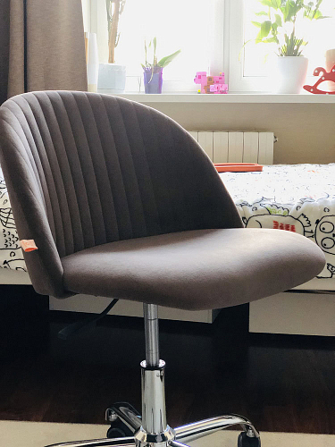 Компьютерное кресло Melody/Мелоди молочное фото покупателя 9