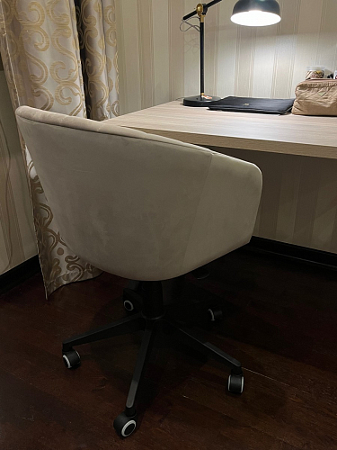 Компьютерное кресло Тибо 01 светло-коричневый / черный фото покупателя 154