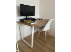 Стол Лота Лофт 120 25 мм дуб делано темный / черный матовый фото покупателя 868