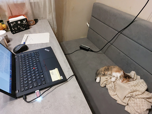 Стол раскладной Лота Лофт 120 25 мм юта / черный матовый фото покупателя 752