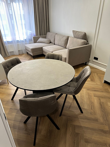 Стол Барел 110 белый / золото фото покупателя 20