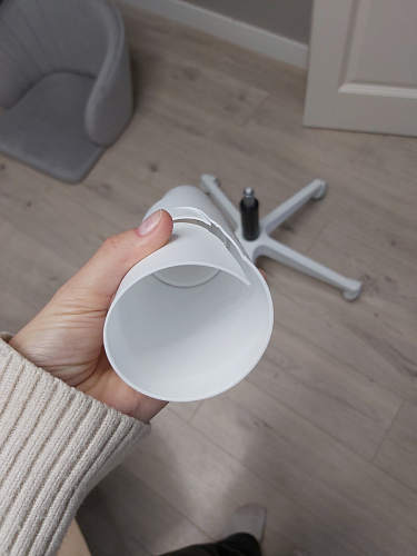 Компьютерное кресло Пард confetti silver серый / черный фото покупателя 192