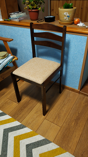 Стул деревянный Camel white / light grey фото покупателя 47