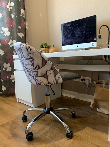 Компьютерное кресло Melody черное фото покупателя 218