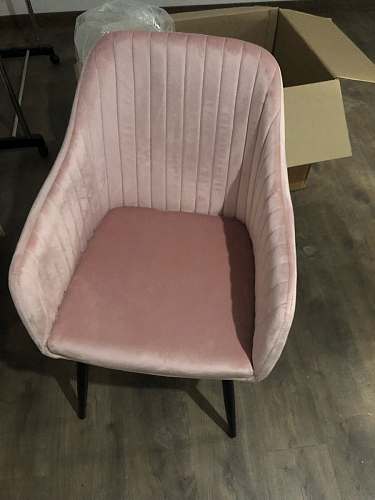 Стул на металлокаркасе Slam синий фото покупателя 77