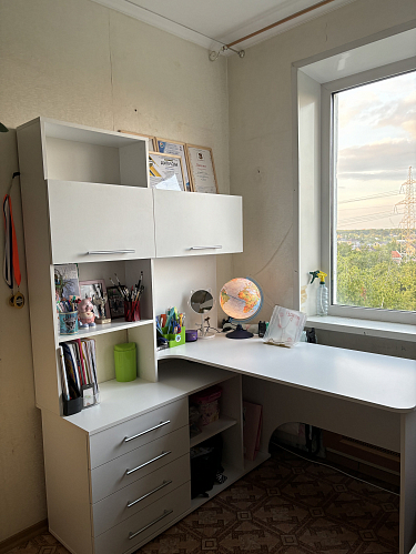 Компьютерный стол КСТ-14.1Л белый левый фото покупателя 3