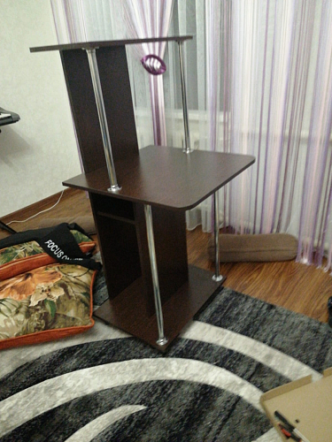 Компьютерный стол КСТ-12 белый фото покупателя 65