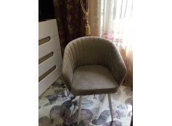 Кресло Корсо темно-серое / белый каркас фото покупателя 9