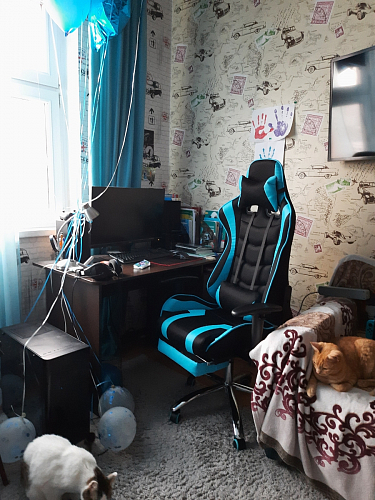 Компьютерное кресло Kano 1 red / black фото покупателя 9