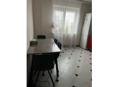 Стол Тринити Лофт 120 32 мм бетон / черный матовый фото покупателя 348