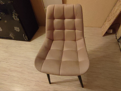 Стул на металлокаркасе Челси К крутящийся бирюзовый / черный фото покупателя 93