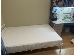 Односпальная кровать Фади 80х200 черная фото покупателя 691