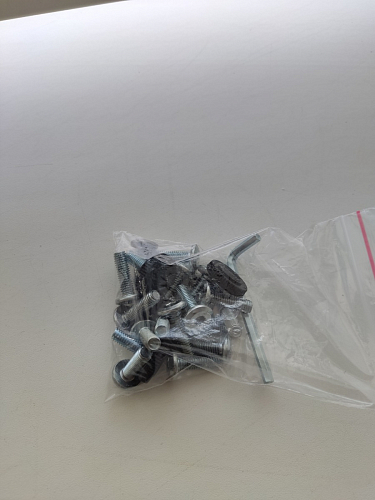 Стол Лота Лофт 120 32 мм бетон / черный матовый фото покупателя 178