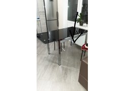 Стеклянный стол Campana хром / черный фото покупателя 1