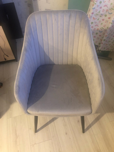 Стул на металлокаркасе Slam светло-серый фото покупателя 10