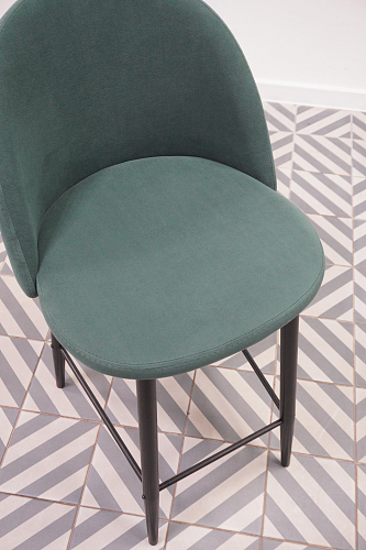 Барный стул Амизуре темно-серый / черный матовый из шоурума 3