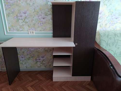 Письменный стол Квартет-6 белый фото покупателя 10