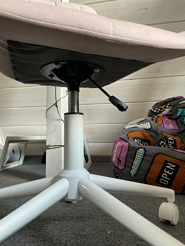 Компьютерное кресло Честер голубой (velutto 47 ) / черный фото покупателя 40