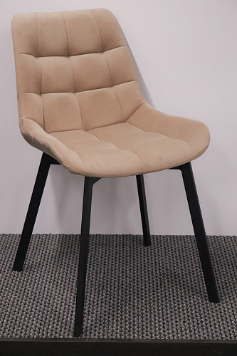 Стул на металлокаркасе Челси бирюзовый / черный из шоурума 9