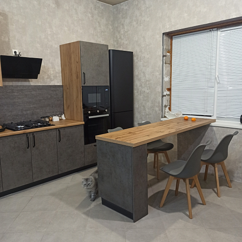 Деревянный стул Bonuss green / grey фото покупателя 3