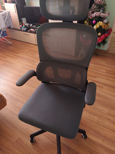 Компьютерное кресло Sprut light gray фото покупателя 8