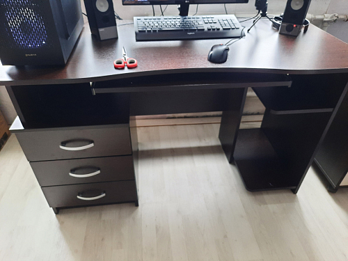 Компьютерный стол КСТ-08.1 белый фото покупателя 1