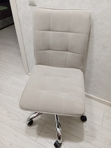 Компьютерное кресло One/Ван флок серый 29 фото покупателя 17