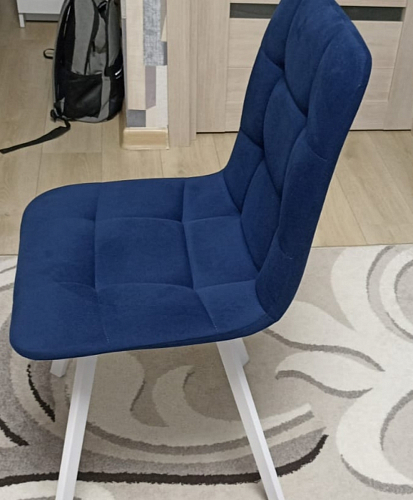 Стул на металлокаркасе Чилли бирюзовый / черный фото покупателя 968