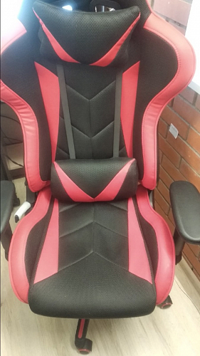 Компьютерное кресло Kano черное / красное фото покупателя 60