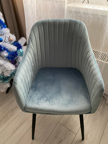 Стул на металлокаркасе Slam тёмно-серый фото покупателя 35