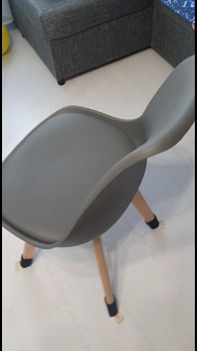 Деревянный стул Bonuss light gray / wood фото покупателя 69