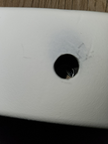 Письменный стол Битти Лофт 116х60х75 дуб делано светлый / белый матовый фото покупателя 118