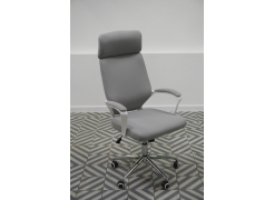 Компьютерное кресло Patra grey fabric из шоурума 2