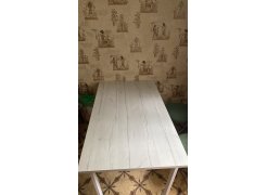 Стол Лота Лофт 140 25 мм юта / белый матовый фото покупателя 385