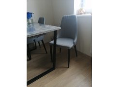 Стул на металлокаркасе Kora gray / black фото покупателя 419