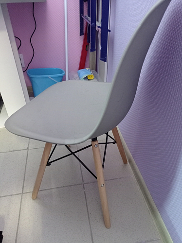 Стул Eames PC-015 белый фото покупателя 234